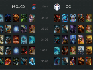 รอบชิงชนะเลิส ระหว่าง OG กับ PSG 4