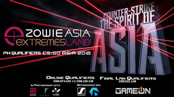 eXTREMESLAND ZOWIE Asia CSGO 2018